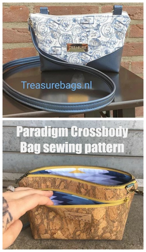 Paradigm Crossbody Bag sewing pattern