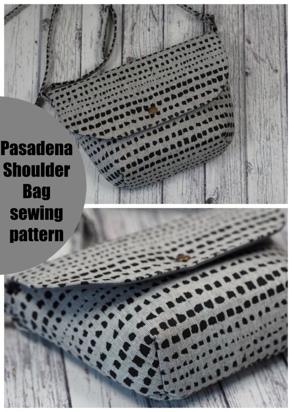 Pasadena Shoulder Bag sewing pattern