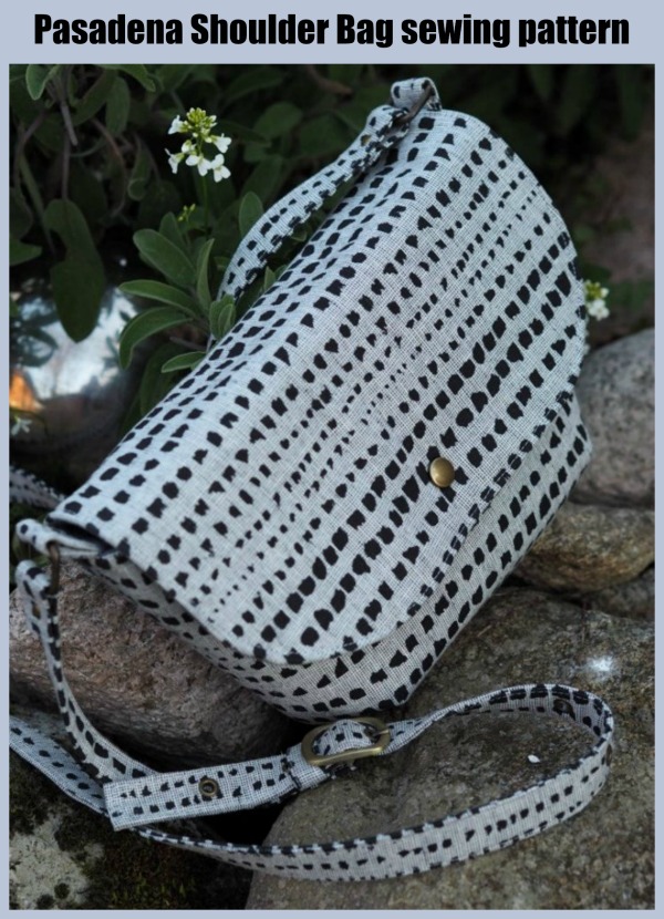Pasadena Shoulder Bag sewing pattern