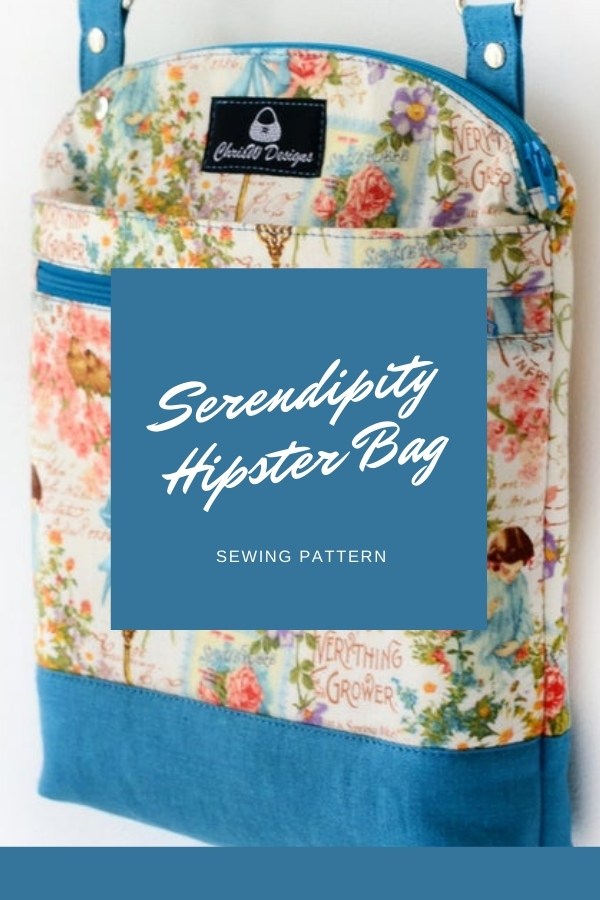 Sewing pattern for the Serendipity Hipster Bag