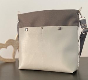 Lily Angled Front Pocket Crossbody Purse - Sew Modern Bags