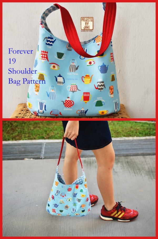 Easy Beginner Shoulder Bag pattern 1