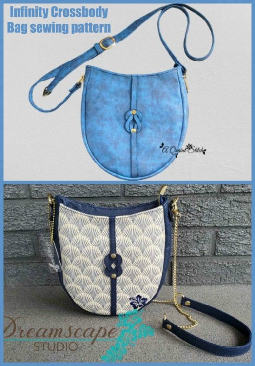 Infinity Crossbody Bag sewing pattern - Sew Modern Bags