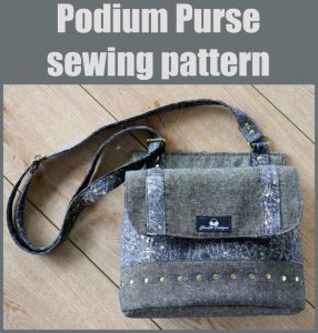 Podium Purse sewing pattern - Sew Modern Bags