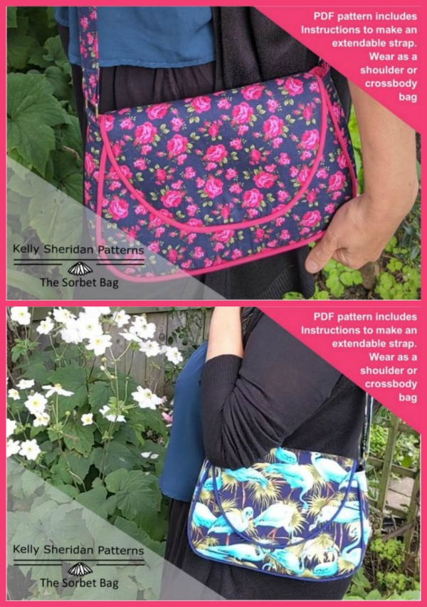 Sorbet Bag (with video) sewing pattern