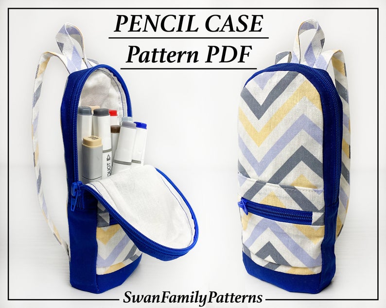 Mini Backpack Pencil Pouch - Sew Modern Bags