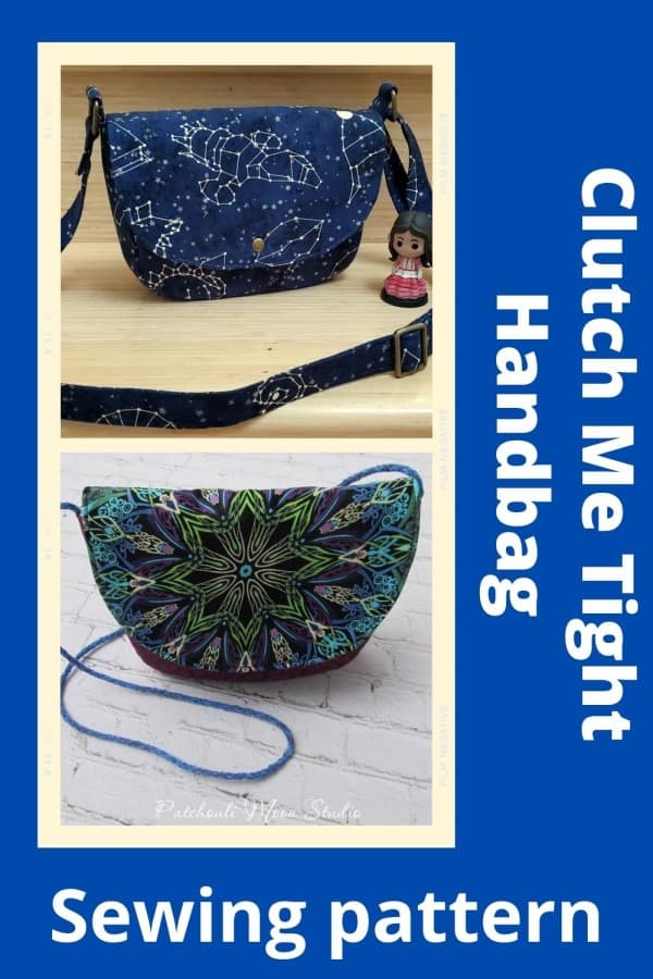 Clutch Me Tight Handbag sewing pattern