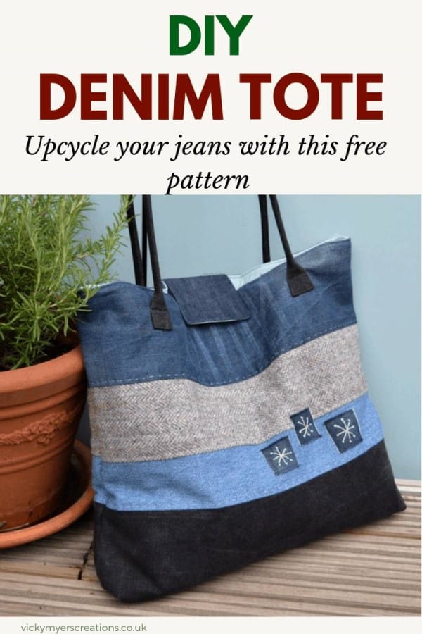 Urban Outfitters BDG Large Denim Tote Bag 49.00