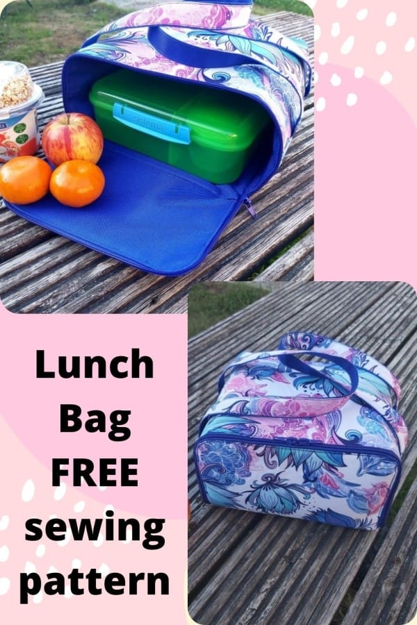 Lunch Bag FREE sewing pattern