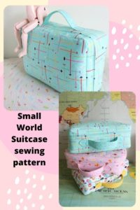 Small World Suitcase sewing pattern - Sew Modern Bags