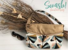Swash! Shoulder Bag sewing pattern (2 sizes)