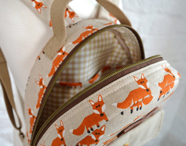Kandou Mini Backpack sewing pattern (with video) - Sew Modern Bags