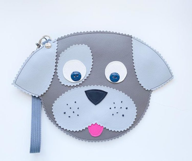 Dog Zipper Pouch Sew Modern Bags