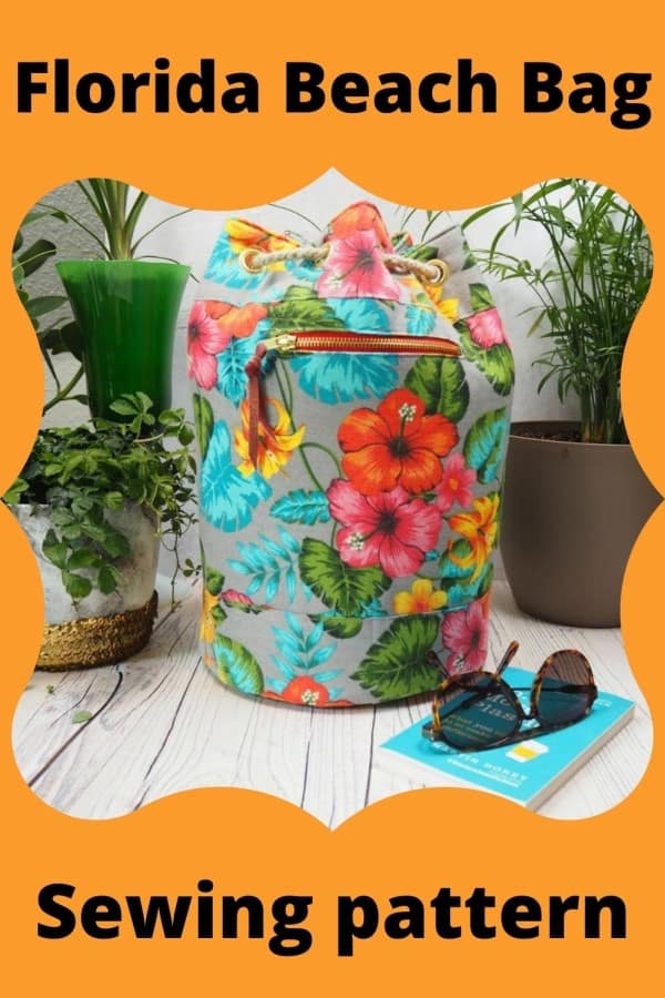 Florida Beach Bag sewing pattern