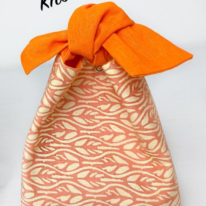 Japanese Knot Bag FREE sewing pattern (  video) Sew Modern Bags
