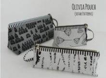 Olivia Pouch (3 sizes) sewing pattern