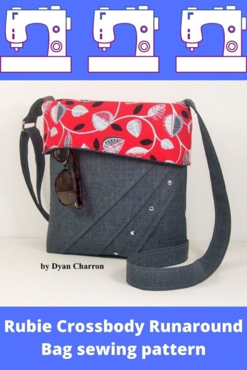 Rubie Crossbody Runaround Bag sewing pattern - Sew Modern Bags