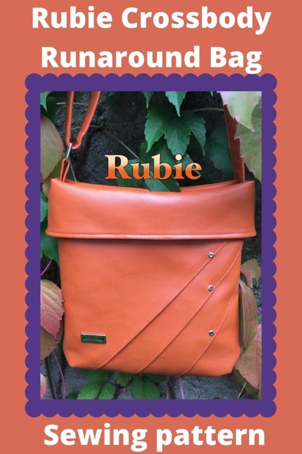 Rubie Crossbody Runaround Bag sewing pattern