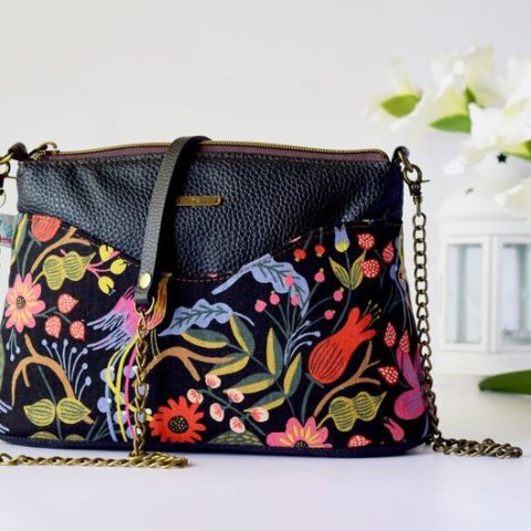 Double Trouble Crossbody + Clutch combo (+video) - Sew Modern Bags