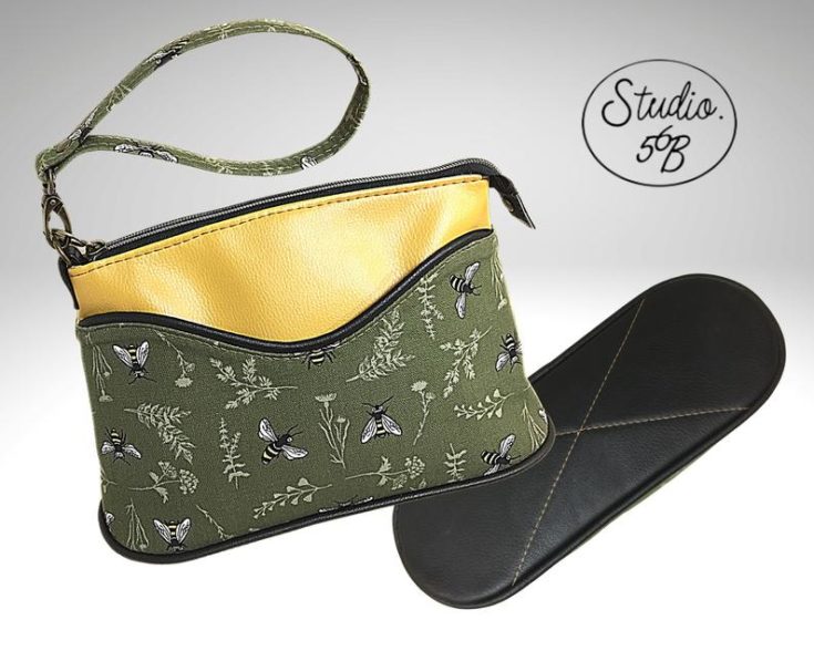 Aurora 3D Pouch and Crossbody Bag Sew Modern Bags