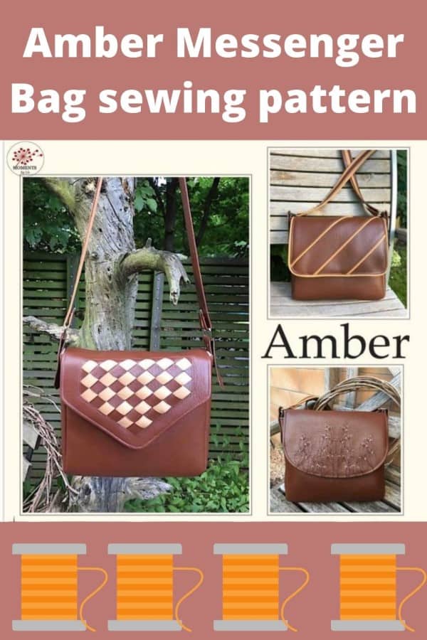Amber Messenger Bag sewing pattern