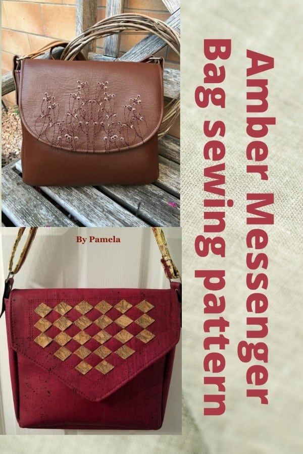 Amber Messenger Bag sewing pattern