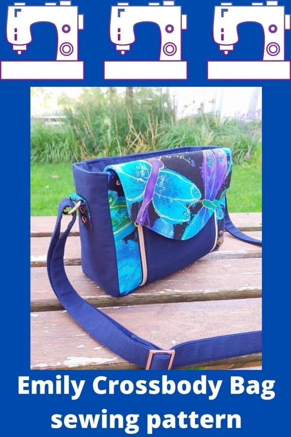 Emily Crossbody Bag sewing pattern