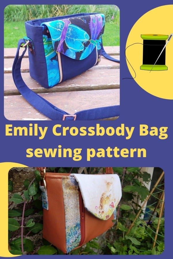 Emily Crossbody Bag sewing pattern