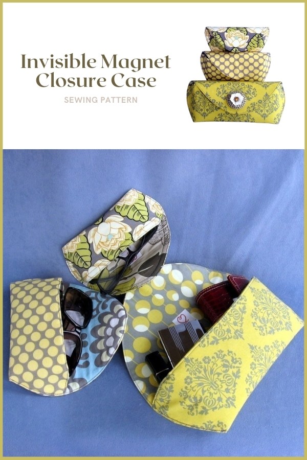 Invisible Magnet Closure Case sewing pattern 3