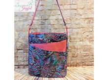 Lombard Street Cross the Body Hipster Bag sewing pattern