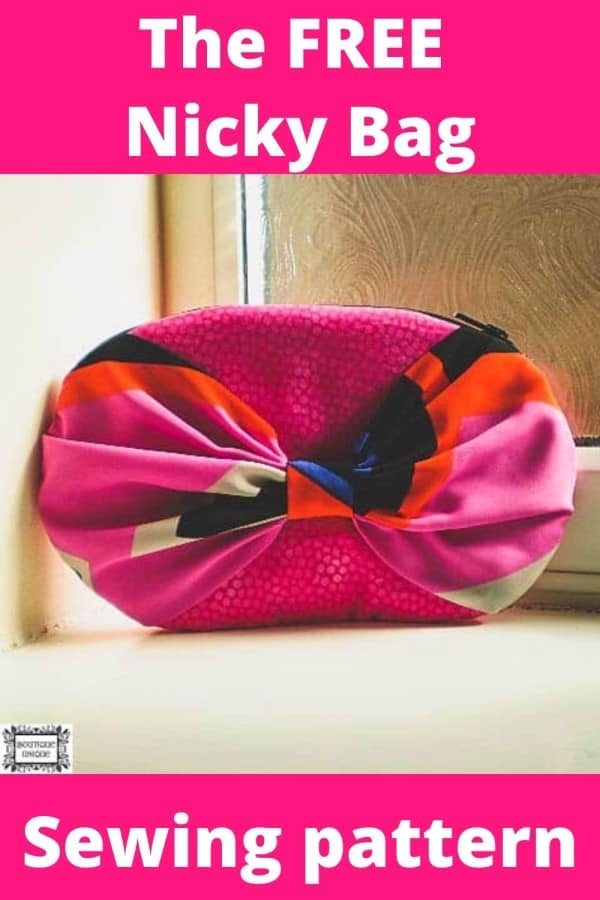 Nicky Bag FREE sewing pattern - Sew Modern Bags