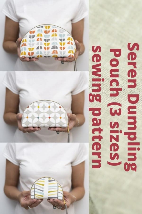 Seren Dumpling Pouch (3 sizes) sewing pattern