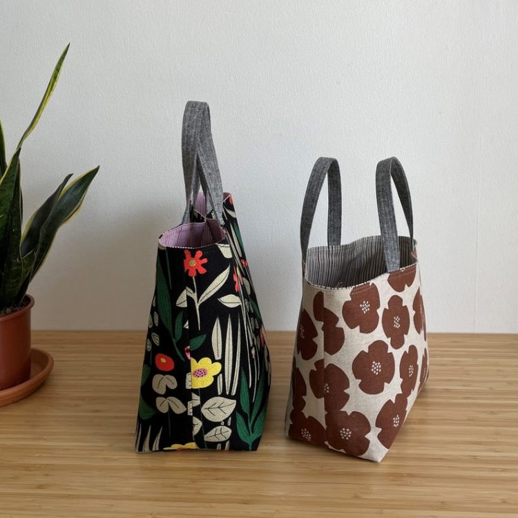 Chubby Tote Bag (four sizes with video) Sew Modern Bags