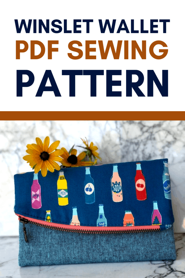 Sewing and needle holder wallet sewing pattern - Sew Modern Bags