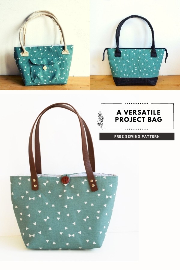 A Versatile Project Bag FREE sewing pattern