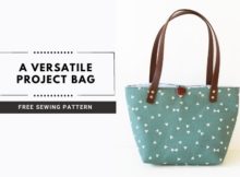 A Versatile Project Bag FREE sewing pattern