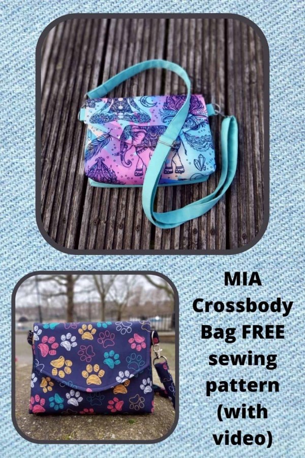 14+ Cross Body Bag Sewing Patterns - all free!