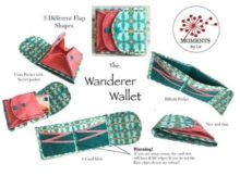 Wanderer Wallet sewing pattern