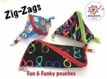 Zig-Zag Pouches (3 sizes) sewing patterns