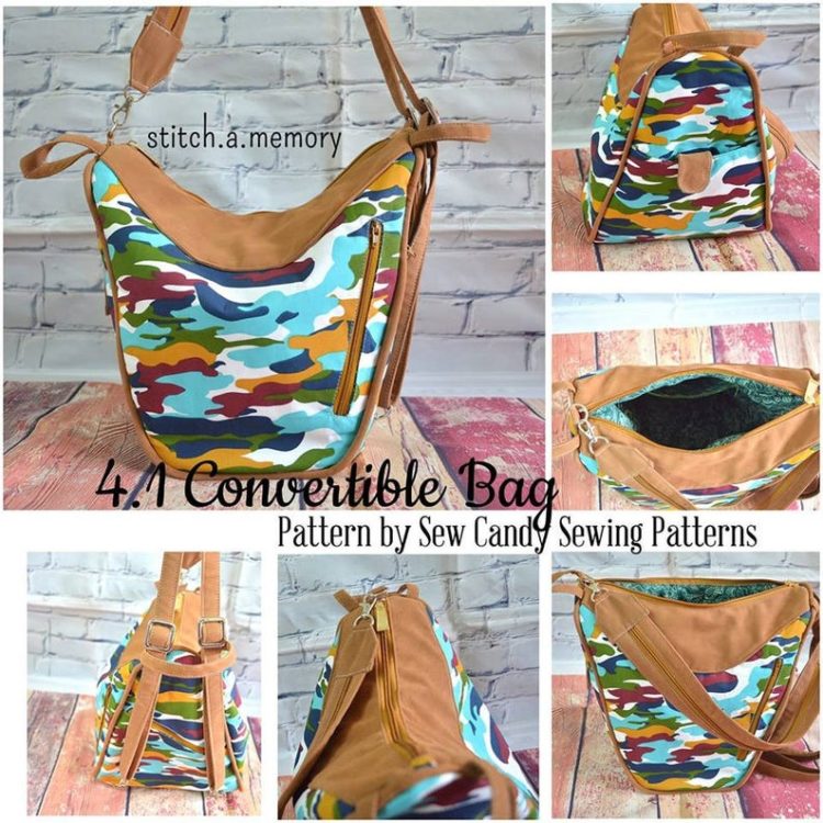 Modern Manda Convertible Bag Pattern