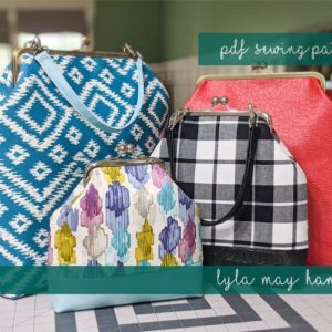 Barrelette Clutch Purse pattern - Sew Modern Bags