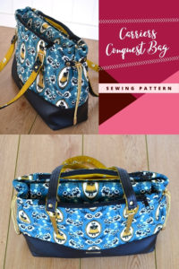 Carriers Conquest Bag sewing pattern - Sew Modern Bags