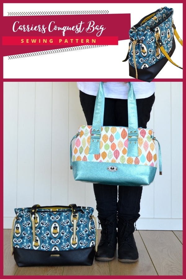 Carriers Conquest Bag sewing pattern