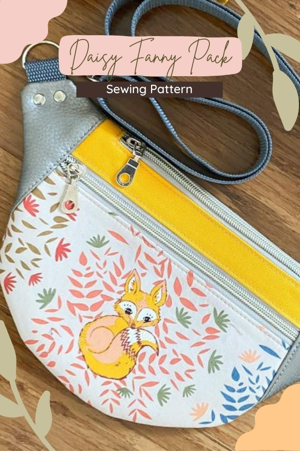 2 Zip Fanny Pack - Free Sewing Pattern