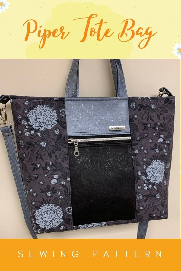 Piper Tote Bag sewing pattern
