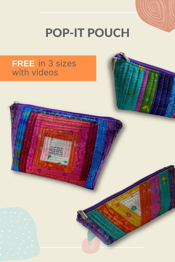 Pop-It Pouch (FREE in 3 sizes with videos)