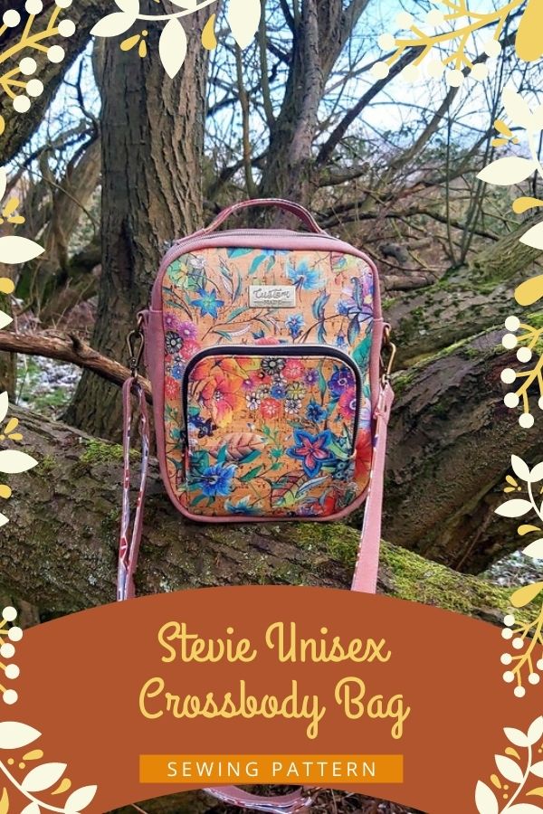 Stevie Unisex Crossbody Bag sewing pattern