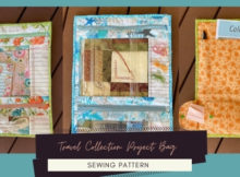 Travel Collection Project Bag sewing pattern
