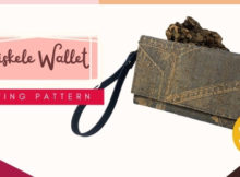Triskele Wallet (with video) sewing pattern