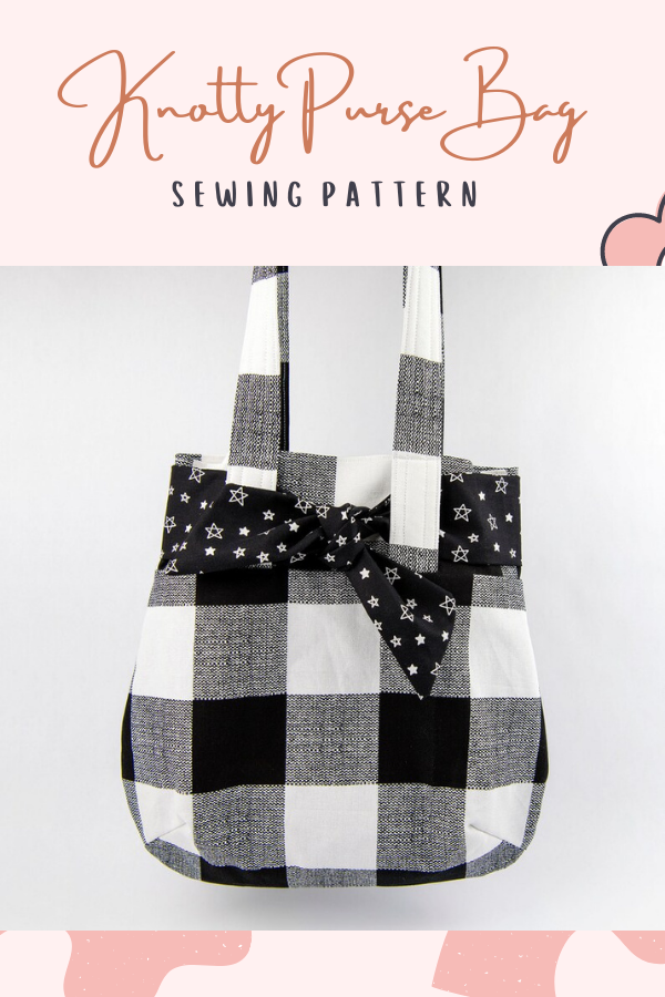 Knotty Purse Bag sewing pattern - Sew Modern Bags